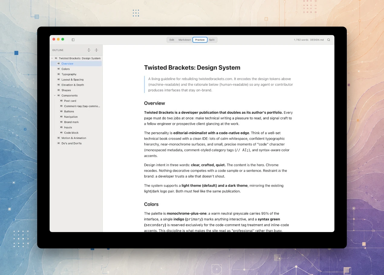 MarkDoc's Preview view